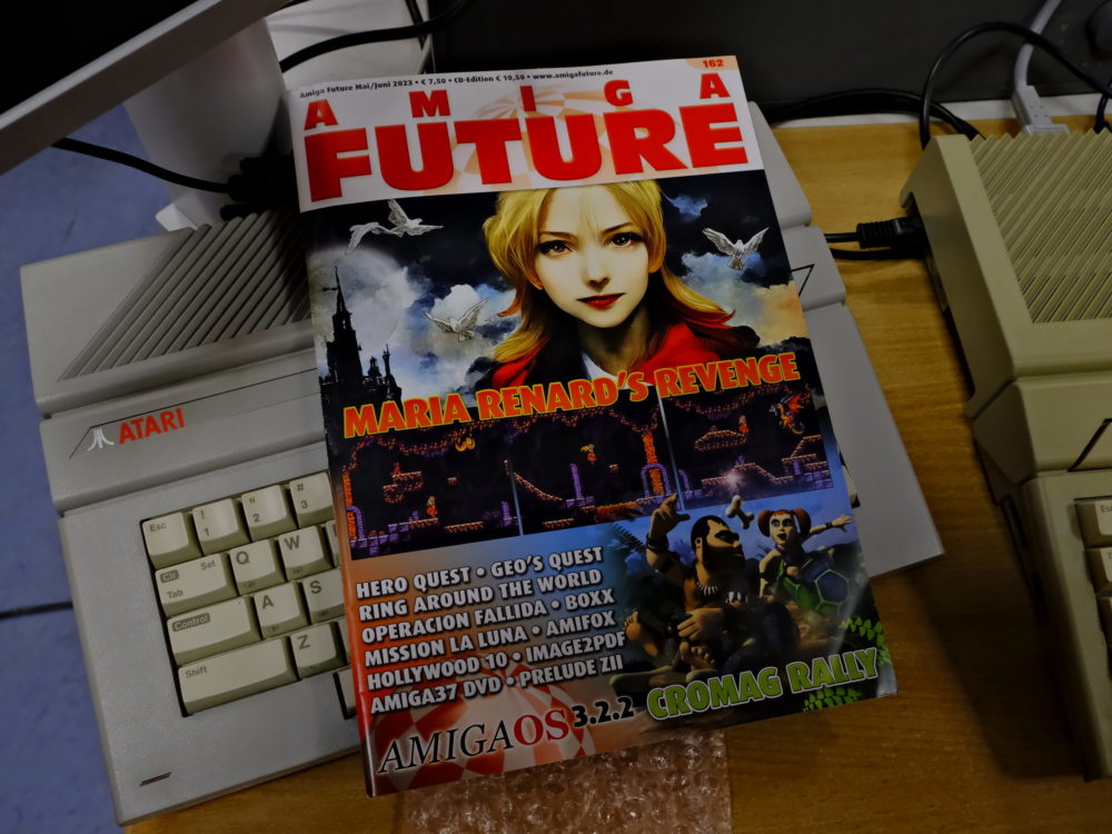 Ein Amiga Heft und ein Atari? Da passt was nicht, oder?